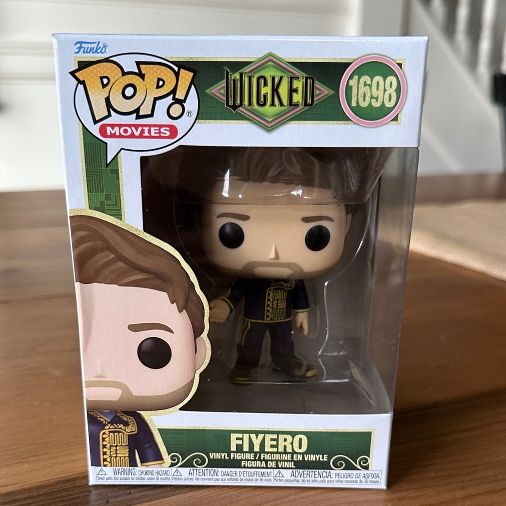 🌿 FUNKO POP! Wicked Fiyero Figure.